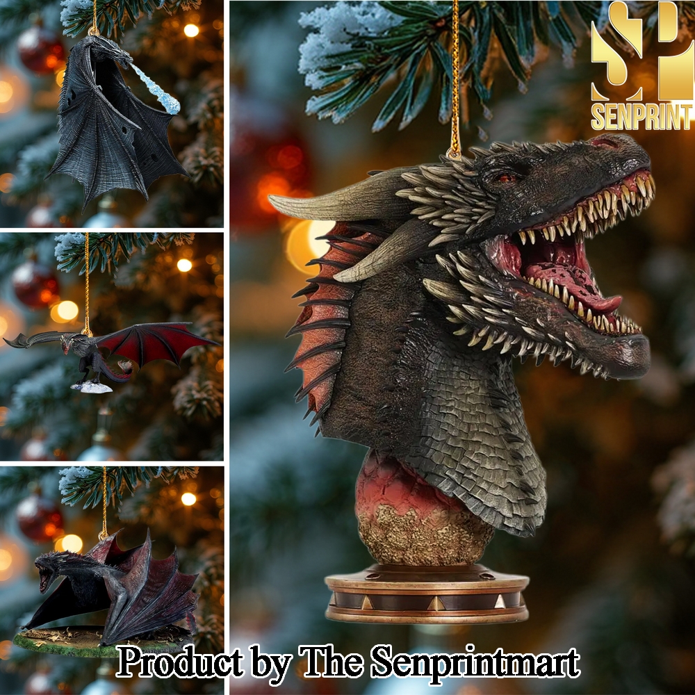 Game Of Thrones Gift Ideas All Over Printed Christmas Figurine Ornaments SEN0961