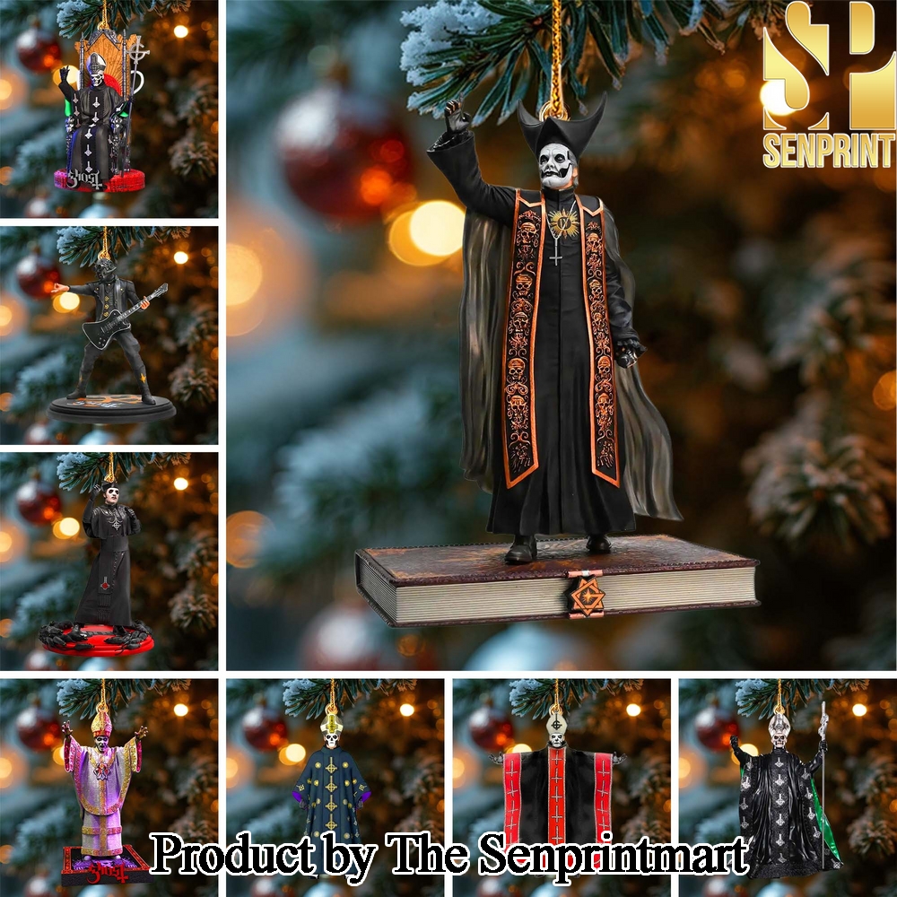 Ghost Band For Fans All Over Print Christmas Figurine Ornaments SEN0919