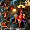 One Piece For Fan Full Printing Christmas Figurine Ornaments SEN0965