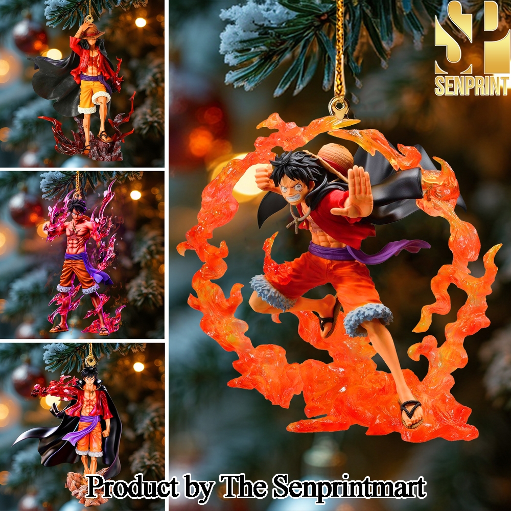 One Piece For Fans Full Printing Christmas Figurine Ornaments SEN0983