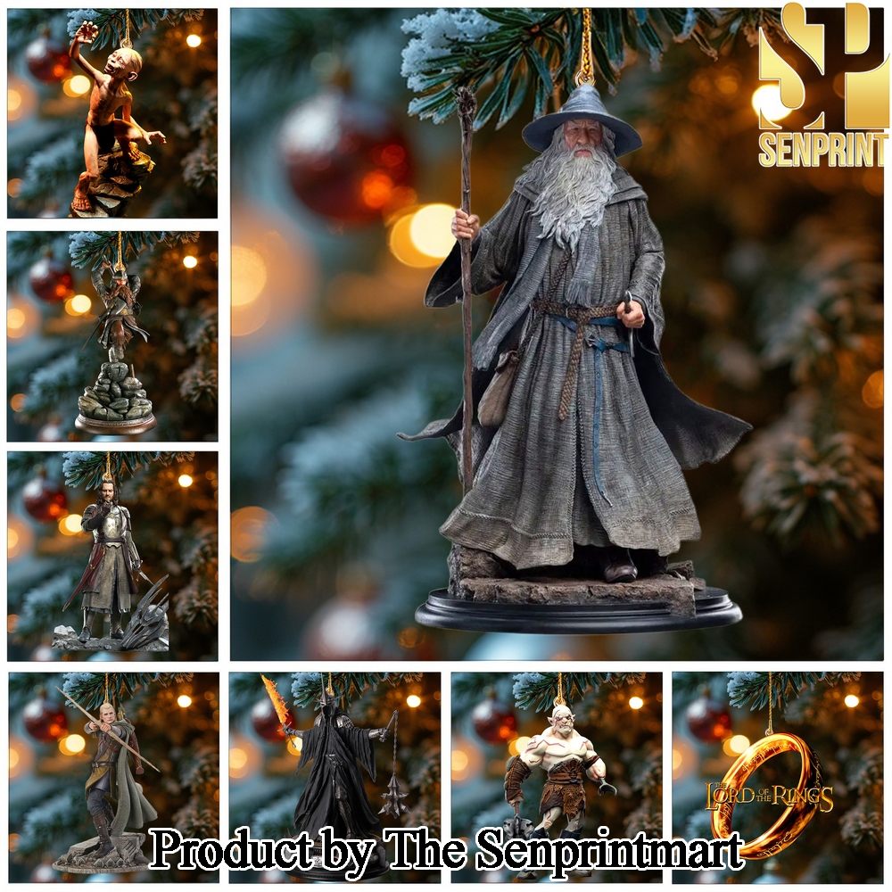 Lord of the Rings For Fan 3D Christmas Figurine Ornaments SEN0980