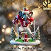 Alabama Crimson Tide For Fan All Over Print Christmas Figurine Ornaments SEN1326