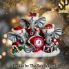 Alabama Crimson Tide For Fan Full Printing Christmas Figurine Ornaments SEN1210