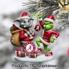 Alabama Crimson Tide For Fans Full Printed Christmas Figurine Ornaments SEN1325