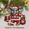 Alabama Crimson Tide For Fans Full Printing Christmas Figurine Ornaments SEN1419