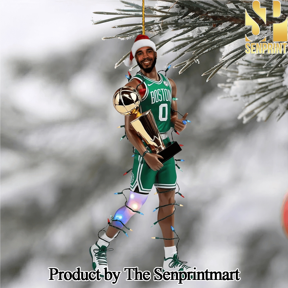 Boston Celtics Gift Ideas Full Printed Christmas Figurine Ornaments SEN1300