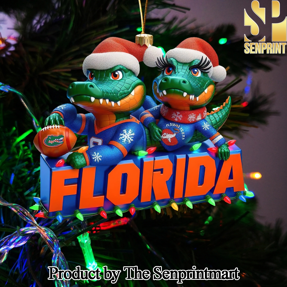 Florida Gators For Fans 3D Christmas Figurine Ornaments SEN1177