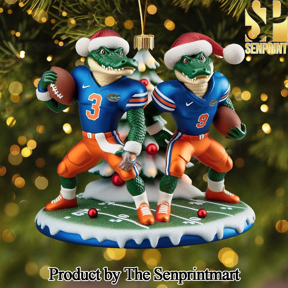 Florida Gators For Fans Full Printing Christmas Figurine Ornaments SEN1179