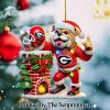 Georgia Bulldogs For Fans 3D Christmas Figurine Ornaments SEN1433