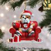 Georgia Bulldogs For Fans Full Printing Christmas Figurine Ornaments SEN1435