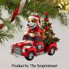 Georgia Bulldogs Gift Ideas All Over Print Christmas Figurine Ornaments SEN1414