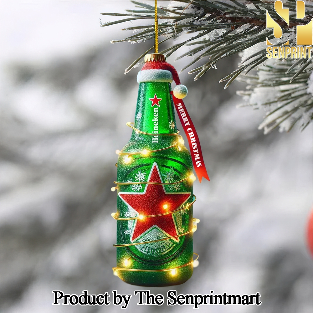 Heineken For Fans All Over Print Christmas Figurine Ornaments SEN1359