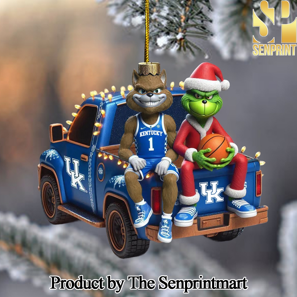 Kentucky Wildcats For Fans All Over Printed Christmas Figurine Ornaments SEN1297