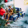 Michigan Wolverines For Fans All Over Printed Christmas Figurine Ornaments SEN1137