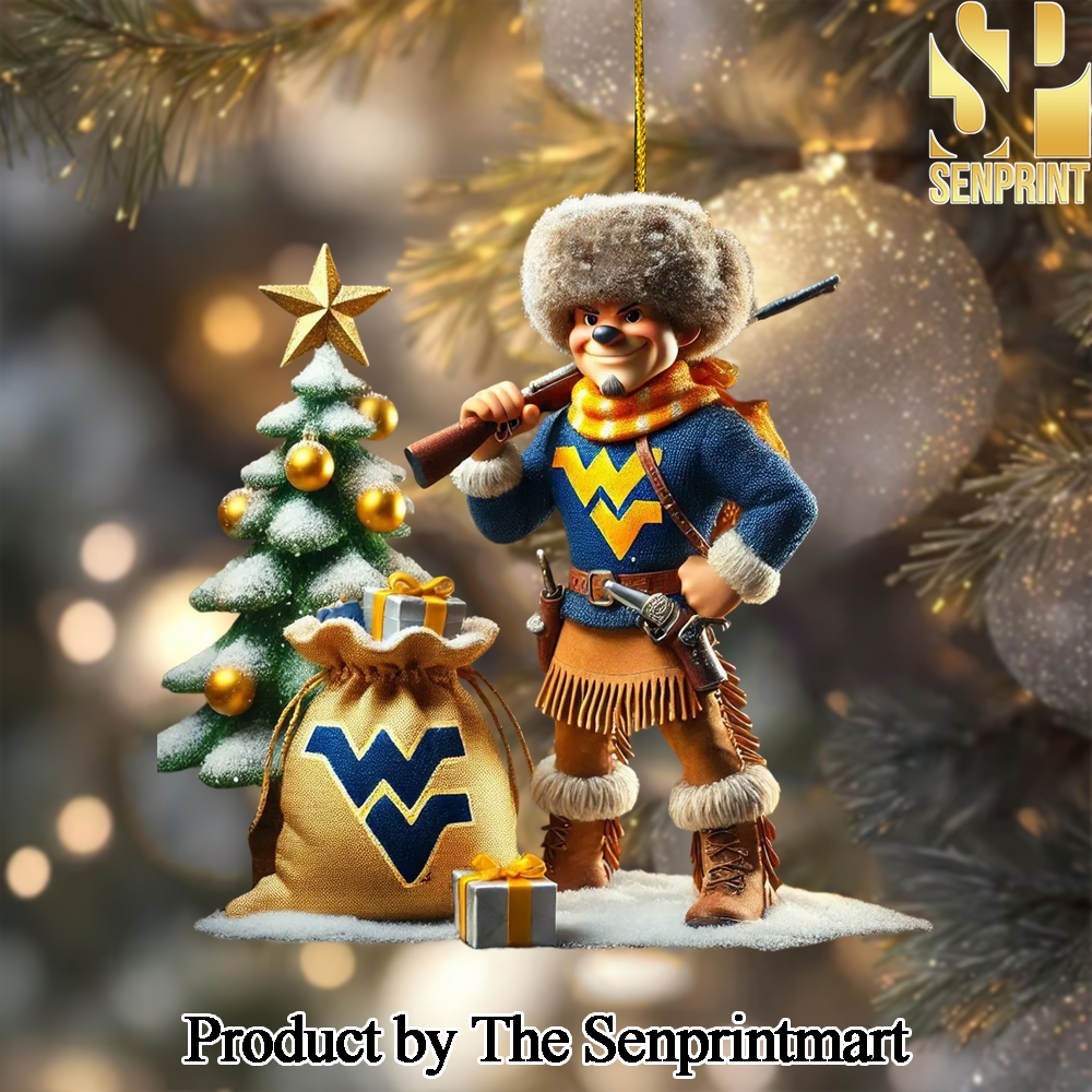 Michigan Wolverines For Fans All Over Printed Christmas Figurine Ornaments SEN1137