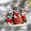 NC State Wolfpack For Fan All Over Print Christmas Figurine Ornaments SEN1150