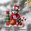 NC State Wolfpack For Fans All Over Print Christmas Figurine Ornaments SEN1151