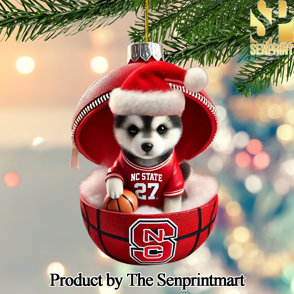 NC State Wolfpack For Fans All Over Print Christmas Figurine Ornaments SEN1151