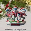 Notre Dame Fighting Irish Gift Ideas All Over Printed Christmas Figurine Ornaments SEN1287