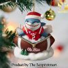 Ole Miss Rebels Gift Ideas Full Printed Christmas Figurine Ornaments SEN1124