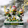 Oregon Ducks For Fan 3D Christmas Figurine Ornaments SEN1192