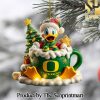 Oregon Ducks For Fan Full Printing Christmas Figurine Ornaments SEN1194