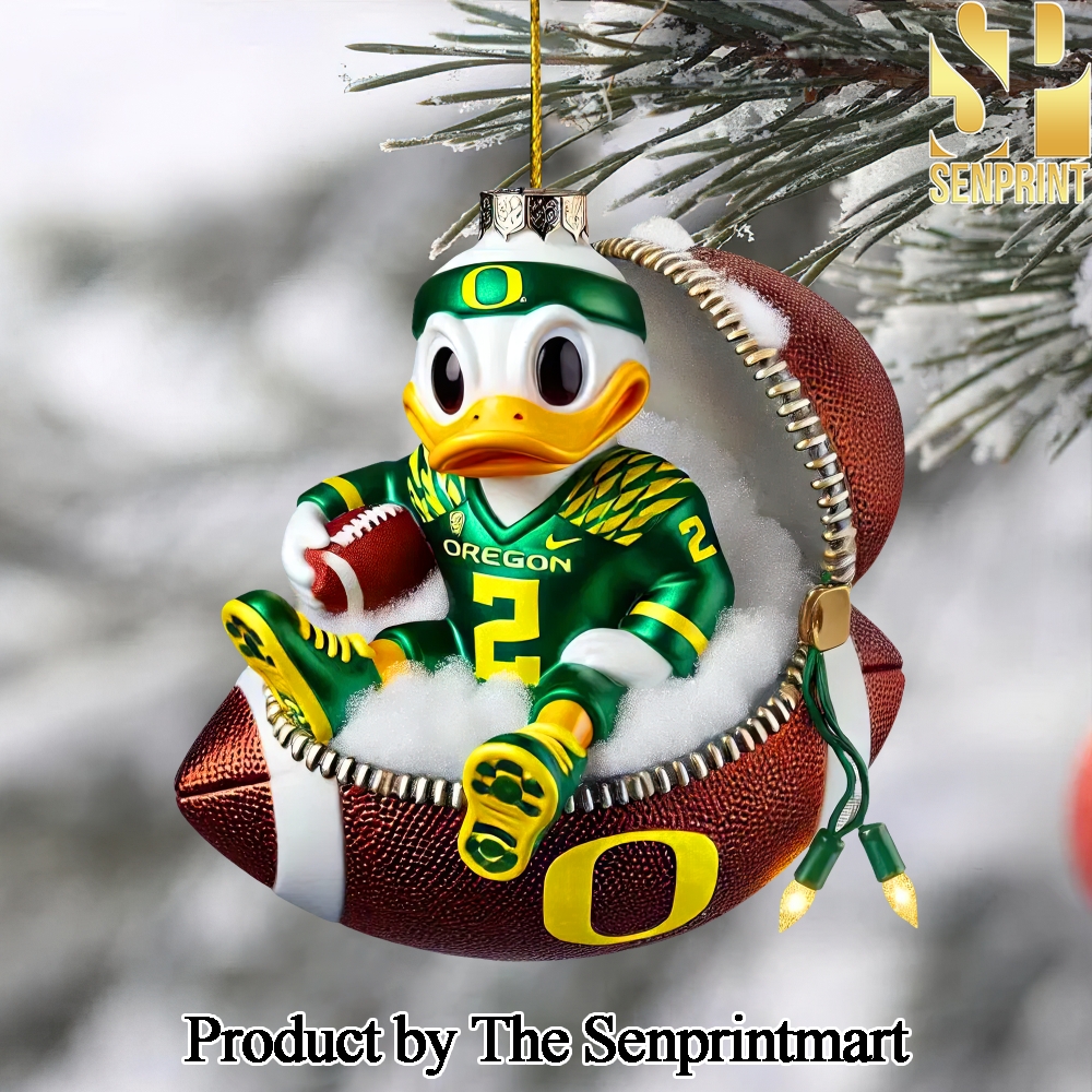 Oregon Ducks Gift Ideas 3D Christmas Figurine Ornaments SEN1365