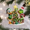 Oregon Ducks Gift Ideas All Over Printed Christmas Figurine Ornaments SEN1367