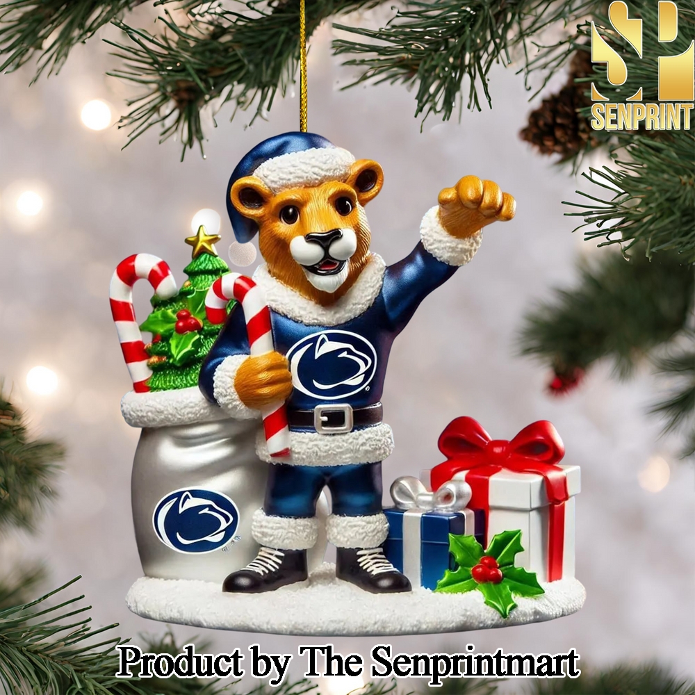 Penn State Nittany Lions For Fans All Over Print Christmas Figurine Ornaments SEN1311