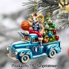 Rhode Island Rams For Fan 3D Christmas Figurine Ornaments SEN1112