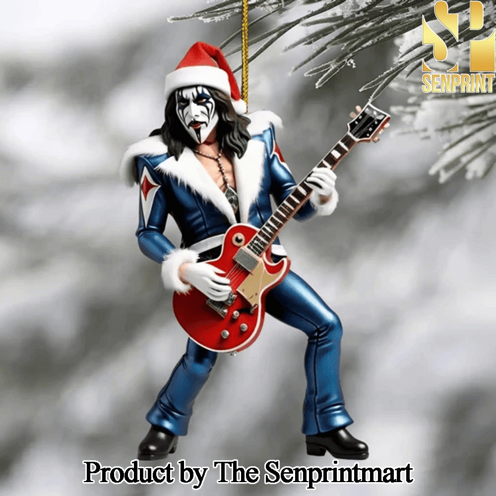 Rock Band Kiss For Fan Full Printing Christmas Figurine Ornaments SEN1322