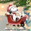 Snoopy and Charlie Brown For Fans All Over Print Christmas Figurine Ornaments SEN1167