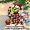 South Carolina Gamecocks Gift Ideas Full Print Christmas Figurine Ornaments SEN1219