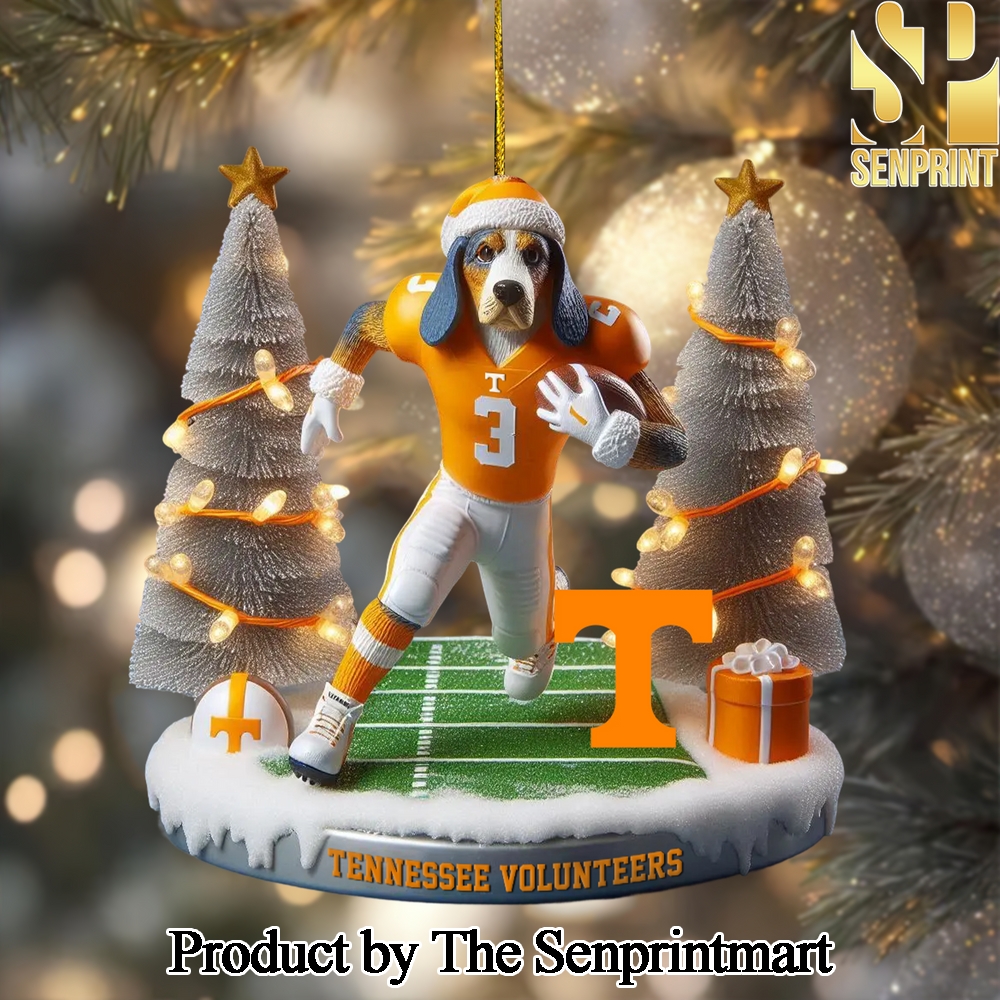 Tennessee Volunteers For Fan Full Printed Christmas Figurine Ornaments SEN1340