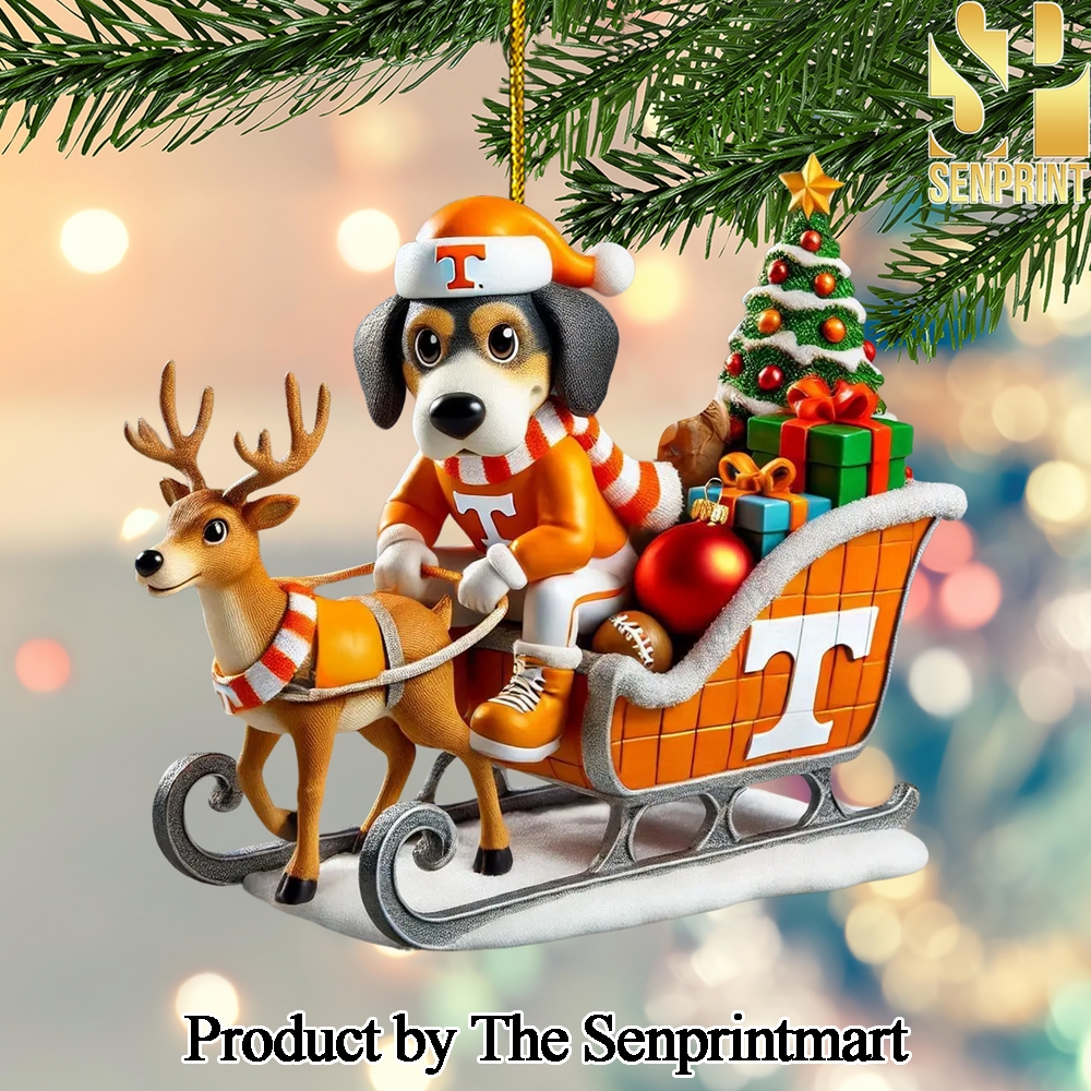 Tennessee Volunteers For Fans Full Printing Christmas Figurine Ornaments SEN1195