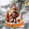 Texas Longhorns For Fans 3D Christmas Figurine Ornaments SEN1161