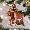 Texas Longhorns Gift Ideas Full Printed Christmas Figurine Ornaments SEN1412