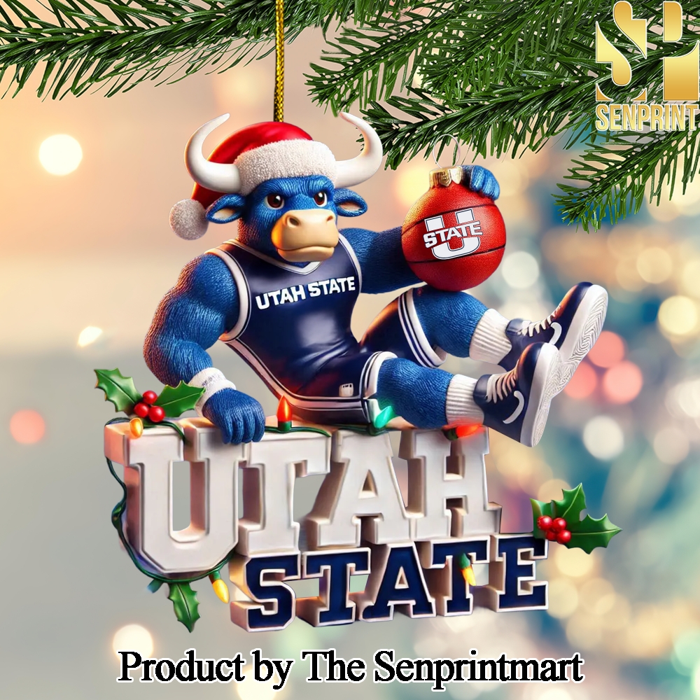 Utah State For Fan All Over Print Christmas Figurine Ornaments SEN1182