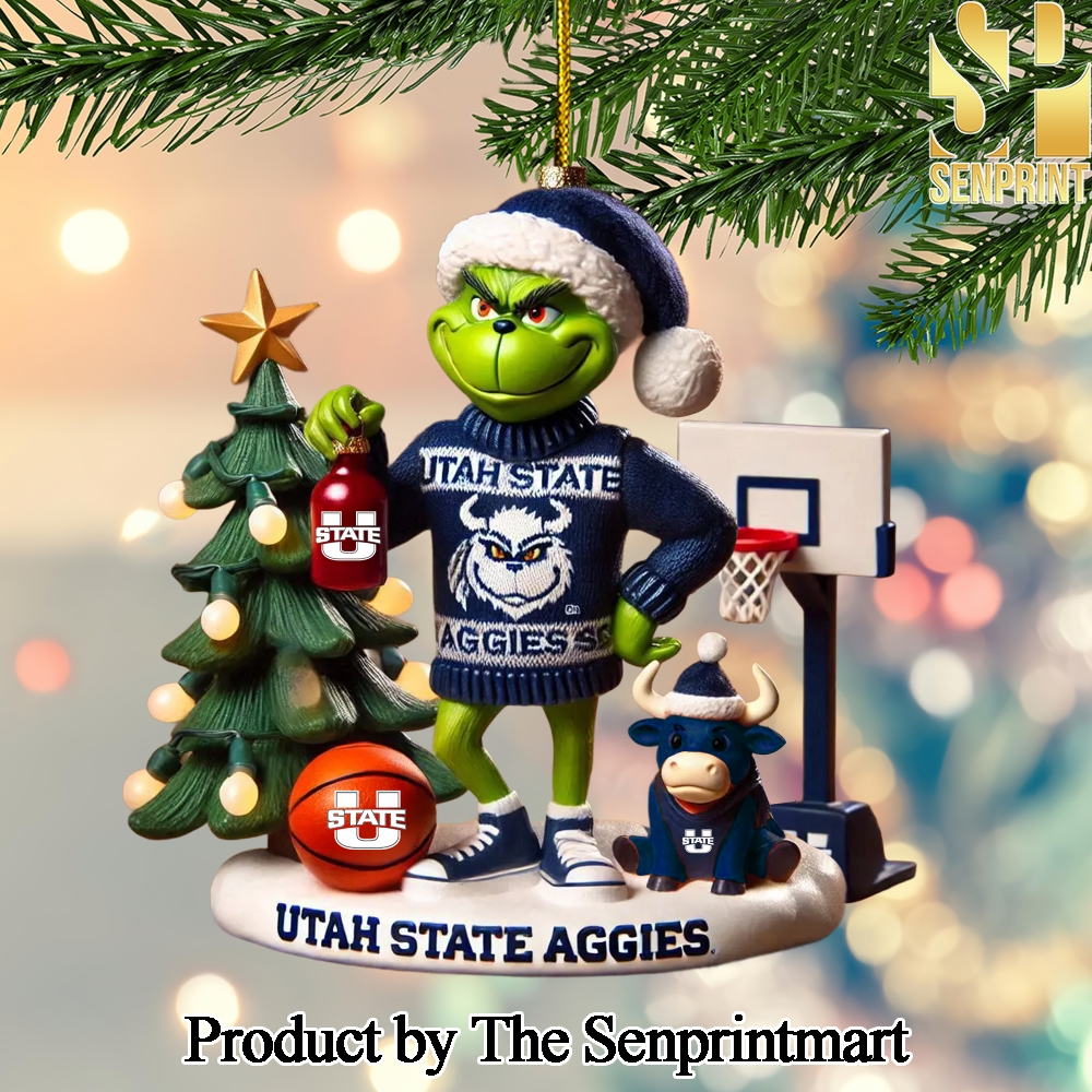 Utah State Gift Ideas Full Printing Christmas Figurine Ornaments SEN1186