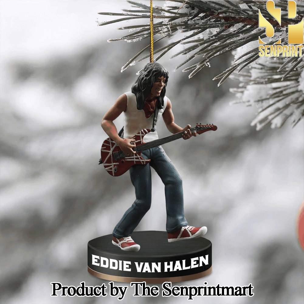 Van Halen For Fan Full Printed Christmas Figurine Ornaments SEN1228