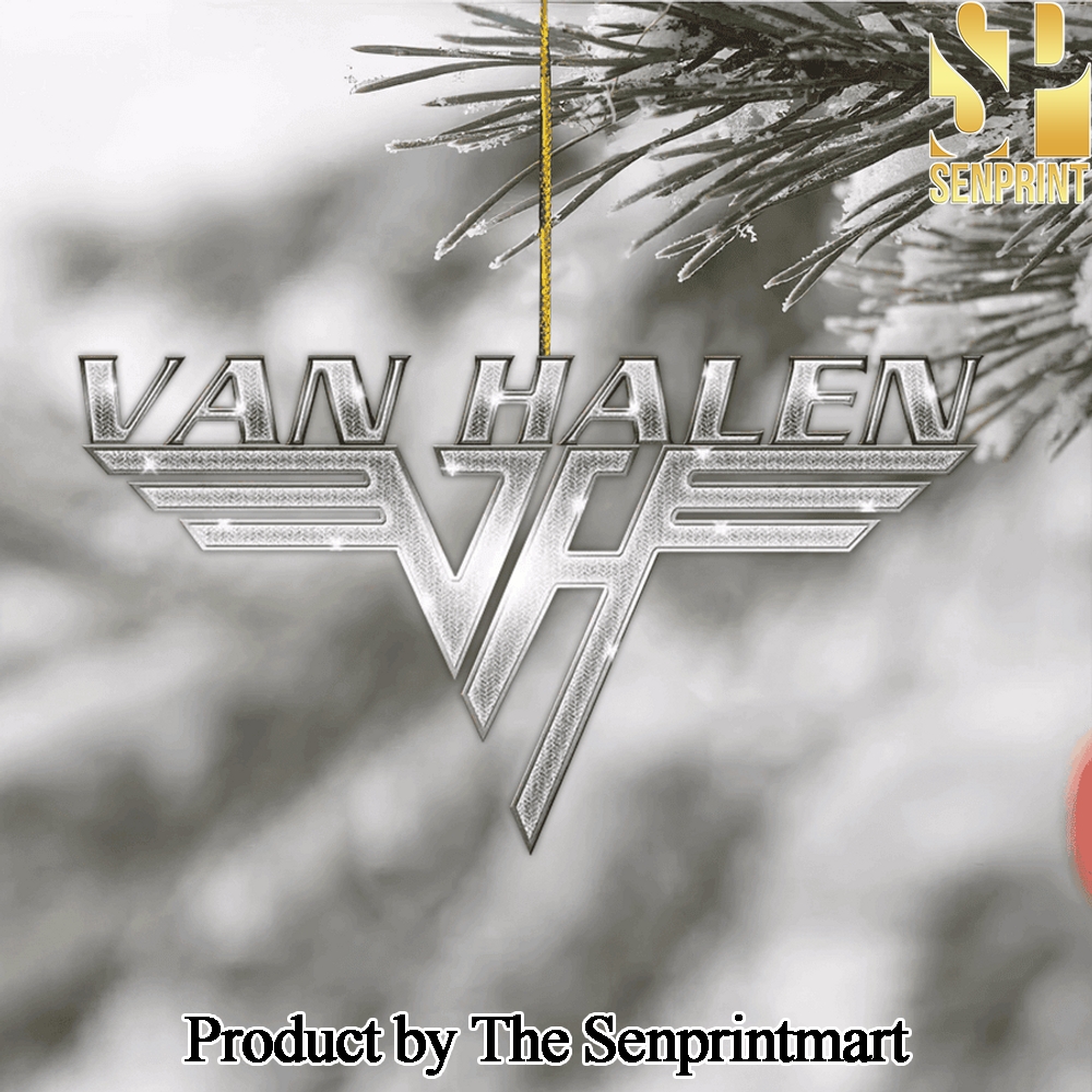 Van Halen For Fan Full Printed Christmas Figurine Ornaments SEN1244