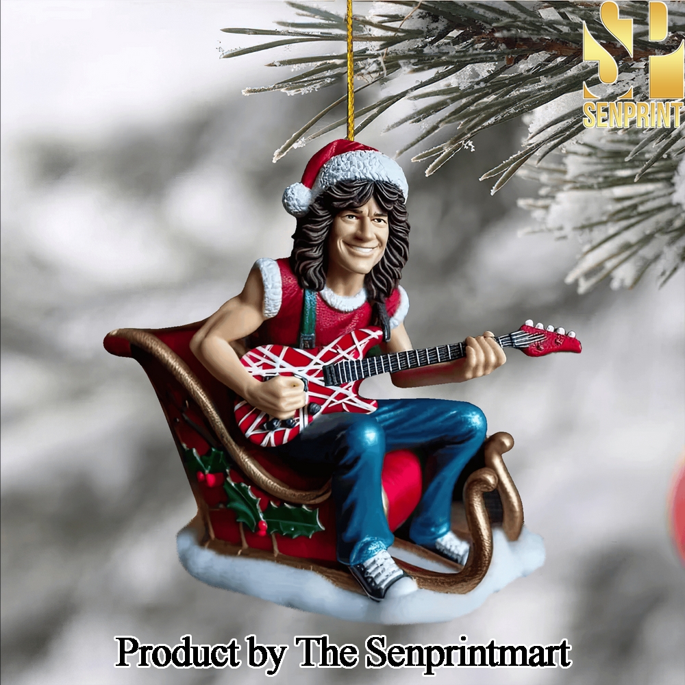 Van Halen For Fans All Over Printed Christmas Figurine Ornaments SEN1249