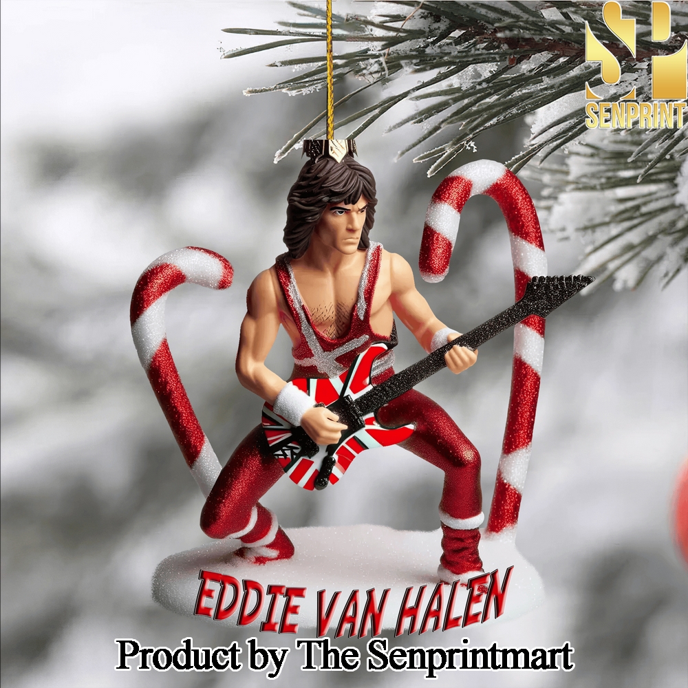 Van Halen Gift Ideas Full Printed Christmas Figurine Ornaments SEN1252