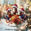 Virginia Cavaliers For Fans All Over Printed Christmas Figurine Ornaments SEN1281