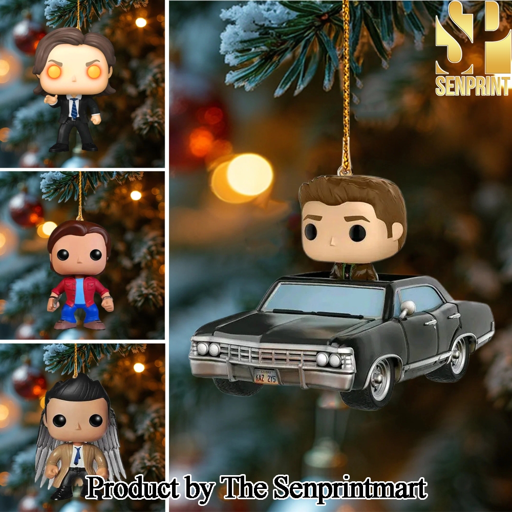 Supernatural Movie Gift Ideas Full Print Christmas Figurine Ornaments SEN0940