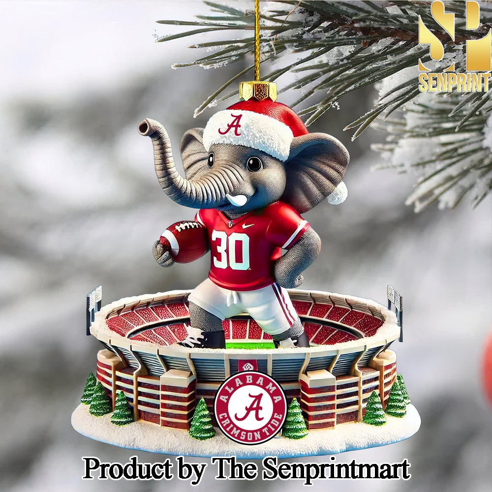 Alabama Crimson Tide For Fans 3D Christmas Figurine Ornaments SEN1209