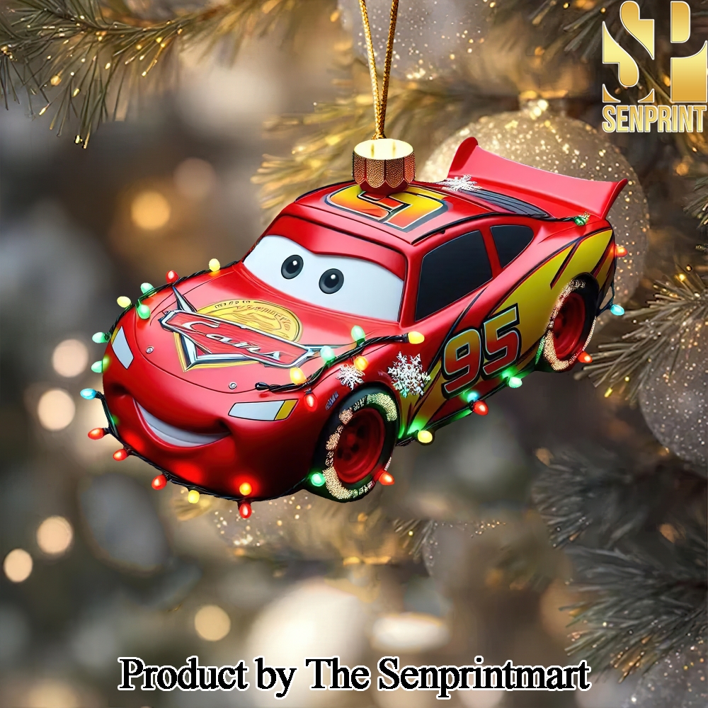 Cars Movie Gift Ideas All Over Print Christmas Figurine Ornaments SEN1318