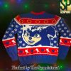 Sonic the Hedgehog Gold Rings Portrait Holiday Sweater SEN1319