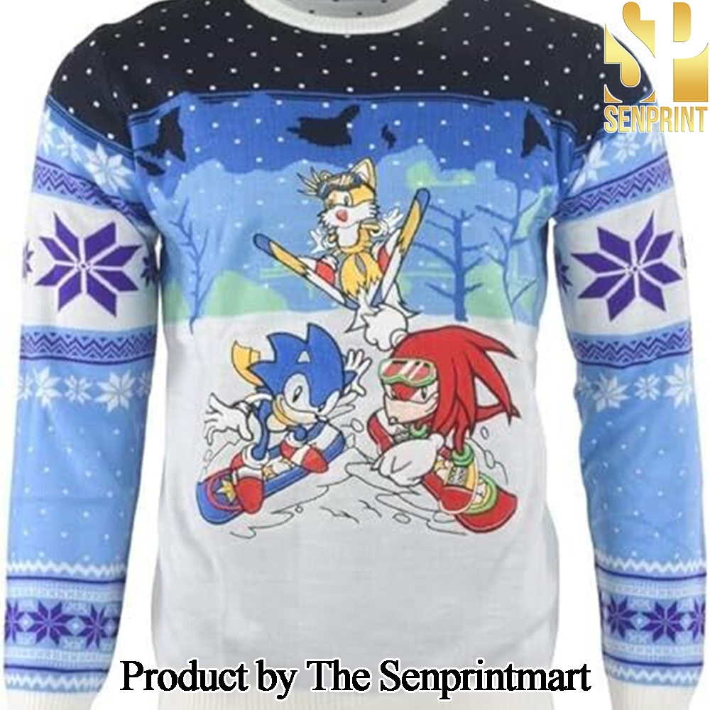 Sonic the Hedgehog Jumper Woolen Christmas Sweater SEN1320