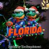 Florida Gators For Fan Full Printing Christmas Figurine Ornaments SEN1178